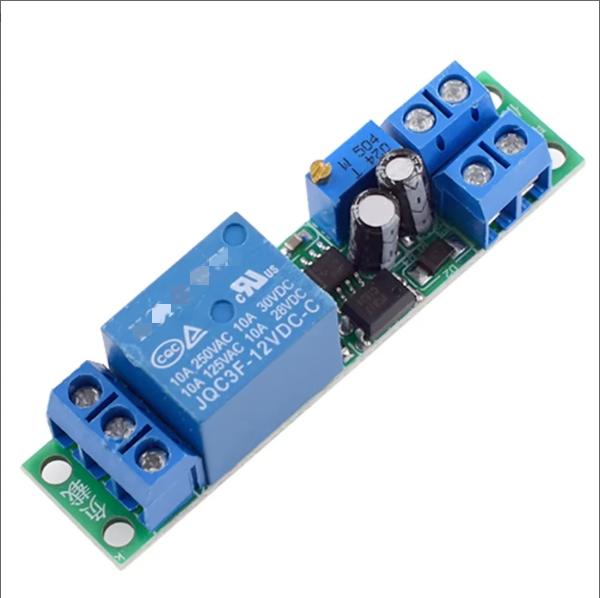 HW-256 DC 12V Adjustable Signal Trigger Timing Delay Turn Off Delay Timer Switch Automatic Start Relay Module W/ Optocoupler