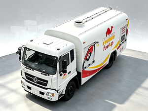 รถบรรทุกขนส่ง LPG คุณภาพสูง 10000L-20000L รถส่งน้ำมันสำหรับเหมืองน้ำมัน 4*2 รถบรรทุกน้ำมันทรงสี่เหลี่ยมสำหรับสถานีบริการน้ำมัน - Product Image 5