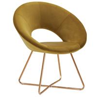 Nordique moderne Chaise longue chaise d'appoint velours Nail Salon client salle d'attente cosmétique vanité café chaise latérale