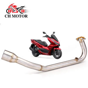 Système d'échappement complet R11 pour moto PCX125 PCX150 PCX <span class=keywords><strong>125</strong></span> 150 <span class=keywords><strong>2021</strong></span> - 2022, silencieux, tuyau avant et intermédiaire - Product Image 1