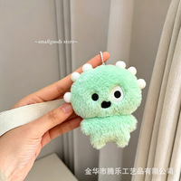 Vente en gros de jouets en peluche personnalisés de petits monstres à un œil, porte-clés, poupées en peluche mignonnes, pendentifs pour sacs à dos, décorations en stock