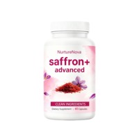 Capsules de Safran Personnalisées Transfrontalières, Complément Herbal Naturel, 60 Capsules, Service de Marque Privée