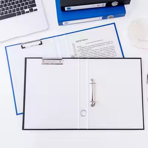 Văn phòng văn phòng phẩm A4 2 Vòng D loại thư mục PP chất liệu giấy Clip văn phòng trường văn phòng phẩm Túi thư mục tập tin - Product Image 6