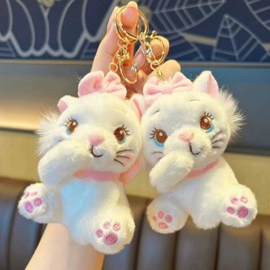 Peluche miniature chat léopard de 12 cm avec muserolle, porte-clés, vente en gros, jouet en peluche, pendentif, petite poupée suspendue, adorable petite poupée en peluche - Product Image 4