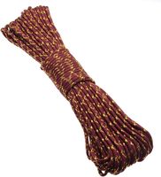 Cordon en nylon doré et argenté durable de 100 pieds, 550 fils, 7 brins, 19 couleurs, cordon de parachute robuste de 4 mm, toutes saisons