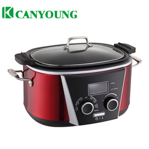 Cuisinière électrique multifonction de qualité supérieure en gros, avec revêtement antiadhésif, friteuse à air, cuisson <span class=keywords><strong>sous</strong></span> <span class=keywords><strong>vide</strong></span>, vapeur, maintien au chaud - Product Image 3