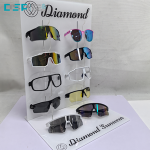 DSP Vietnam Factory Wholesale Acrylic Eye Glasses Sunglasses Display <b>Stand</b> Countertop Rack Polished Surface Beveled Edges - Product Image 4