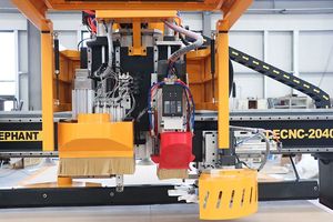 Customizable Wood CNC 1325 2030 2040 ATC CNC Linear Automatic Tool Changer with Vacuum <b>Table</b> Top - Product Image 2