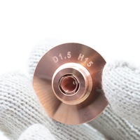 Buse de découpe laser à fibre double couche S32-A 1,0-1,8 mm pour tête de découpe BT240 1064 nm, machine laser CNC, tube laser CO2