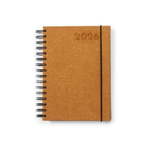 Libreta Promocional Tamaño A5 con Espiral, Cubierta de Cuero Reciclado, Diario, Agenda, Planificador, Regalos Empresariales de Oficina - Product Image 5