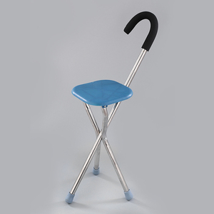 <span class=keywords><strong>Chaise</strong></span> <span class=keywords><strong>de</strong></span> béquille pour personnes âgées, confortable et antidérapant, bâton <span class=keywords><strong>de</strong></span> marche médical pour hommes âgés avec tabouret - Product Image 5