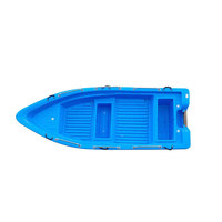 Bateau à moteur en plastique PE haute densité à double pont pour 6 personnes, 3,6 mètres, vente chaude, pour la pêche, bateau rapide