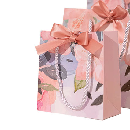 Creative Holiday Gift Bag with Hand