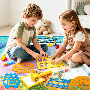 <span class=keywords><strong>Tapis</strong></span> de coloriage magique à l'<span class=keywords><strong>eau</strong></span> sans désordre pour <span class=keywords><strong>bébé</strong></span> avec différentes tailles - Product Image 4
