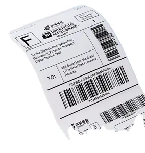 A6 Thermisch Papier 100Mm X 150Mm X 250 Pcs Waterdicht Krasbestendig Label Sticker Barcode Thermische Printer 4X6 Verzending Label
