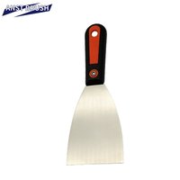 Couteau à décapant industriel DIY 1 à 6 pouces, lame plate pleine longueur anodisée, lame en acier à haute teneur en carbone, ergonomique