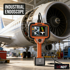 Système d'inspection de mesure 3D haute précision pour le <span class=keywords><strong>test</strong></span> des pales de turbines aérospatiales IP67 360 °   Vidéoscope HD, Endoscope, Boroscope - Product Image 1