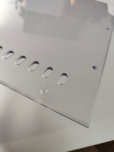 Sản phẩm tùy chỉnh chế biến lineprinted rõ ràng laser cắt ánh sáng khuếch tán tấm <span class=keywords><strong>Acrylic</strong></span> - Product Image 5