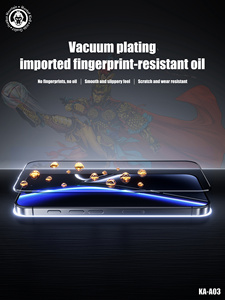 ฟิล์มกระจกนิรภัย Monkey King สำหรับ <span class=keywords><strong>iPhone</strong></span> 18 Pro/18 Pro Max ความแข็ง 9H แบบโค้ง 3 มิติ ป้องกันรอยนิ้วมือ ความคมชัดสูง ป้องกันไฟฟ้าสถิต - Product Image 5