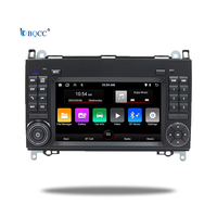 BQCC 7 pouces GPS navigateur Android Radio stéréo CarPlay 64GB écran tactile RDS Mercedes Benz B200 2008-2017 WIFI 4G Golf 1 an