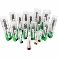 4F D12 36 75L 60 °   Fraise carrée en carbure, 4 dents, revêtement antiadhésif, pour usinage CNC d'alliages et d'acier moussé