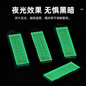 Luz LED para llavero, recargable, portátil, mini, magnética, luz nocturna para camping y uso en exteriores. - Product Image 3