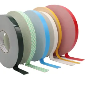 General Purpose Joining Good Holding Power Double Sided PE Foam Tape For Mounting