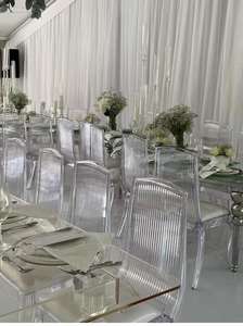 Silla AERO de resina con línea <span class=keywords><strong>Vertical</strong></span> y cristales apilables - Product Image 6