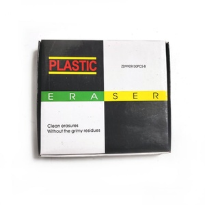 Goma de Borrar Rectangular Blanca Promocional, Material de Papelería, Sin Residuos, Suave, de TPR, para Estudiantes Escolares - Product Image 2