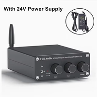 Audio BT20A TPA3116D2 Amplificateur de puissance sonore 100W Mini HiFi Stereo Audio Class D Amp Bass Treble Pour Haut-parleurs