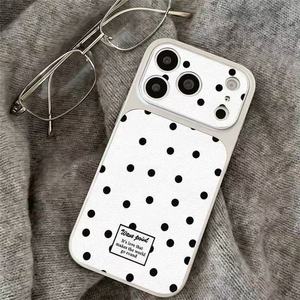 Nueva Funda de Cuero con Diseño de Puntos para <span class=keywords><strong>iPhone</strong></span> 16 13 14 <span class=keywords><strong>12</strong></span> 15 17 Air <span class=keywords><strong>Pro</strong></span> Max - Product Image 5