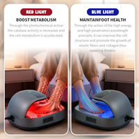 Masseur énergétique pour les pieds Tera à lévitation magnétique, double désinfection par lumière, chauffage rapide, instrument de soin des pieds à domicile