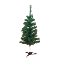 Sapin de Noël artificiel écologique de haute qualité de 90 cm avec lumières LED, décoration extérieure réaliste pour les fêtes