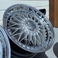 Jantes de remplacement en alliage d'aluminium forgé poli de haute qualité, légères, concaves, 17x8 2PC, pour SUV RC090, E39 Série 5, E38 Série 7