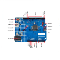 Carte de développement UNO R4 Version améliorée compatible avec le module d'apprentissage de programmation de microcontrôleur WIFI MINIMA officiel