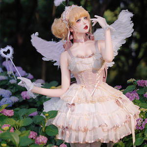 Lolita JSK Dog Robe courte de style ballet Design original 'Dance of Time' Robe de princesse pour Halloween - Product Image 1