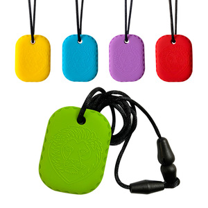 Mordedor de Motor Oral sensorial de silicona, juguetes <span class=keywords><strong>para</strong></span> niños y <span class=keywords><strong>adultos</strong></span>, paquete de collar masticable <span class=keywords><strong>para</strong></span> Autismo, TDAH, alivio de la ansiedad por morder - Product Image 5