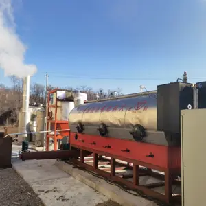 Incinerador de lixo de cidade de resíduos, incinerador para mercado do canadá, tratamento de resíduos domésticos sólidos, 6 meses e 6k