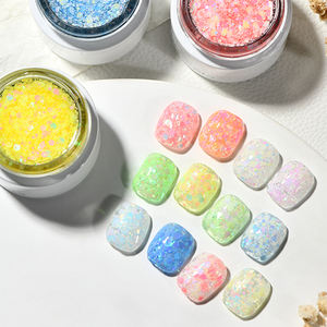 AILANUO Vernis à ongles en gel UV 12 couleurs Non toxique Vegan Écologique Longue durée OEM Logo personnalisé Fini mat Paillettes Finition naturelle - Product Image 2