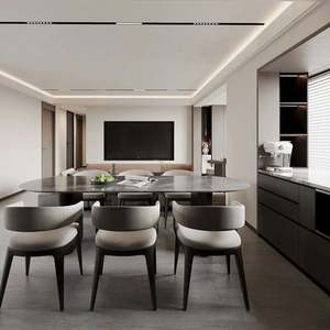 Armario Modular de Madera de Lujo Moderno Personalizable, Muebles de Dormitorio de Diseño Simple y Duradero para Casa, Villa, Hotel, Apartamento - Product Image 5