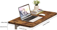 Accueil Buanderie Bureau Bar 31 ''Table murale à feuilles tombantes Petit espace Bureau mural pliant Table rabattable