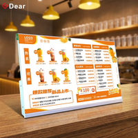 Panneau d'affichage numérique pour restaurants fast food, panneau d'affichage suspendu, écran d'affichage publicitaire