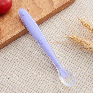 Baby Silicone Spoons Training Spoons, Soft-Tip Feeding Spoons for Infants, Silicone Tableware Set, Manufacturer of Maternity & B - Product Image 4