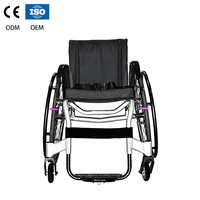 Silla de Ruedas Deportiva Activa para Danza y Ocio para Personas con Necesidades Especiales y Discapacidades