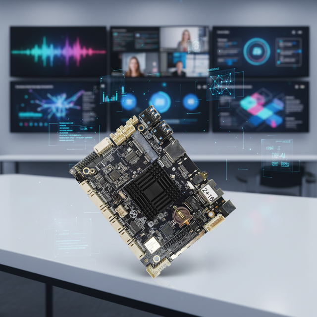 High Performance RK3568 Quad Core AI V-By One Industrial Board With Wifi & BT IoT Smart NVR Equipments Rockchip Motherboard PCBA