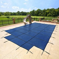Couverture de piscine de sécurité en maille 15 pieds x 30 pieds, vente en gros de couvertures de piscine de sécurité en maille