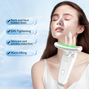 Masajeador de cuello con terapia de luz de bajo precio, instrumento eléctrico de belleza para la piel, masaje Facial antiarrugas antienvejecimiento 12000HZ - Product Image 3