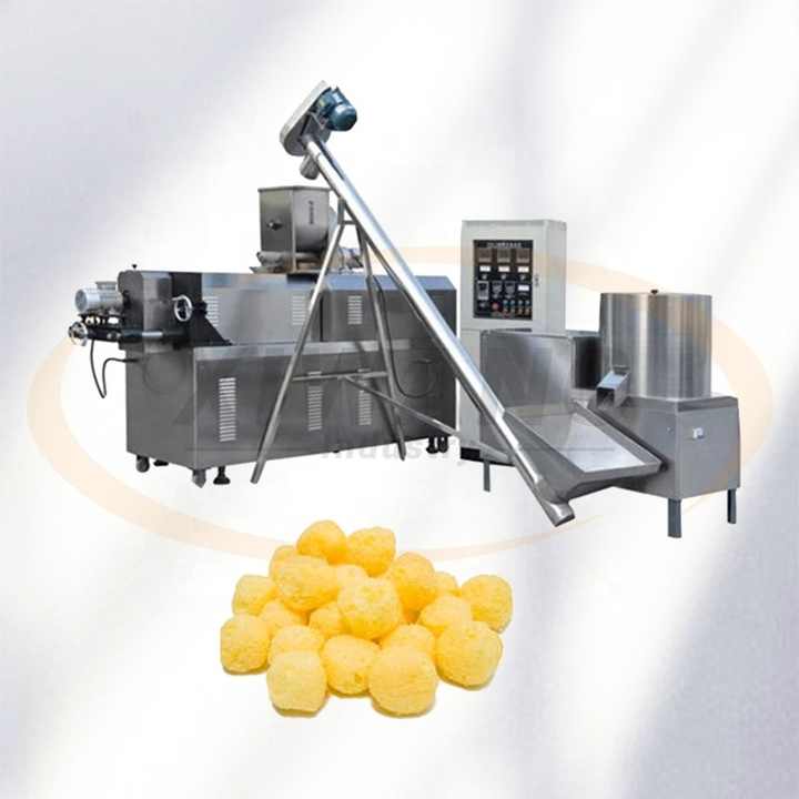 Cheese Puff Crispy Production Line Puff Corn Snacks Food Processing Machine
