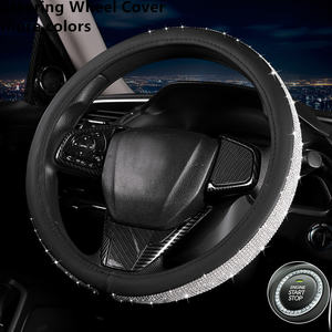 <span class=keywords><strong>Volant</strong></span> de voiture en strass, <span class=keywords><strong>volant</strong></span> de haute qualité, en forme de pierres précieuses, pour femmes, s-300 g, dhl gratuit - Product Image 5