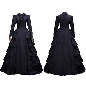 Amazoned Medieval Victorian <span class=keywords><strong>vestido</strong></span> Halloween renacimiento gótico encaje reina <span class=keywords><strong>princesa</strong></span> <span class=keywords><strong>vestido</strong></span> largo - Product Image 2